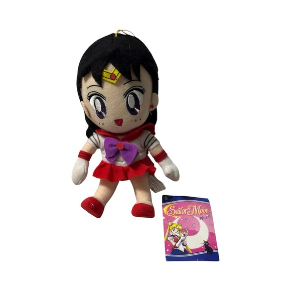 Sailor Mars Hino Rei Plush Doll Great Eastern Entertainment Anime Manga HTF - Picture 1 of 4